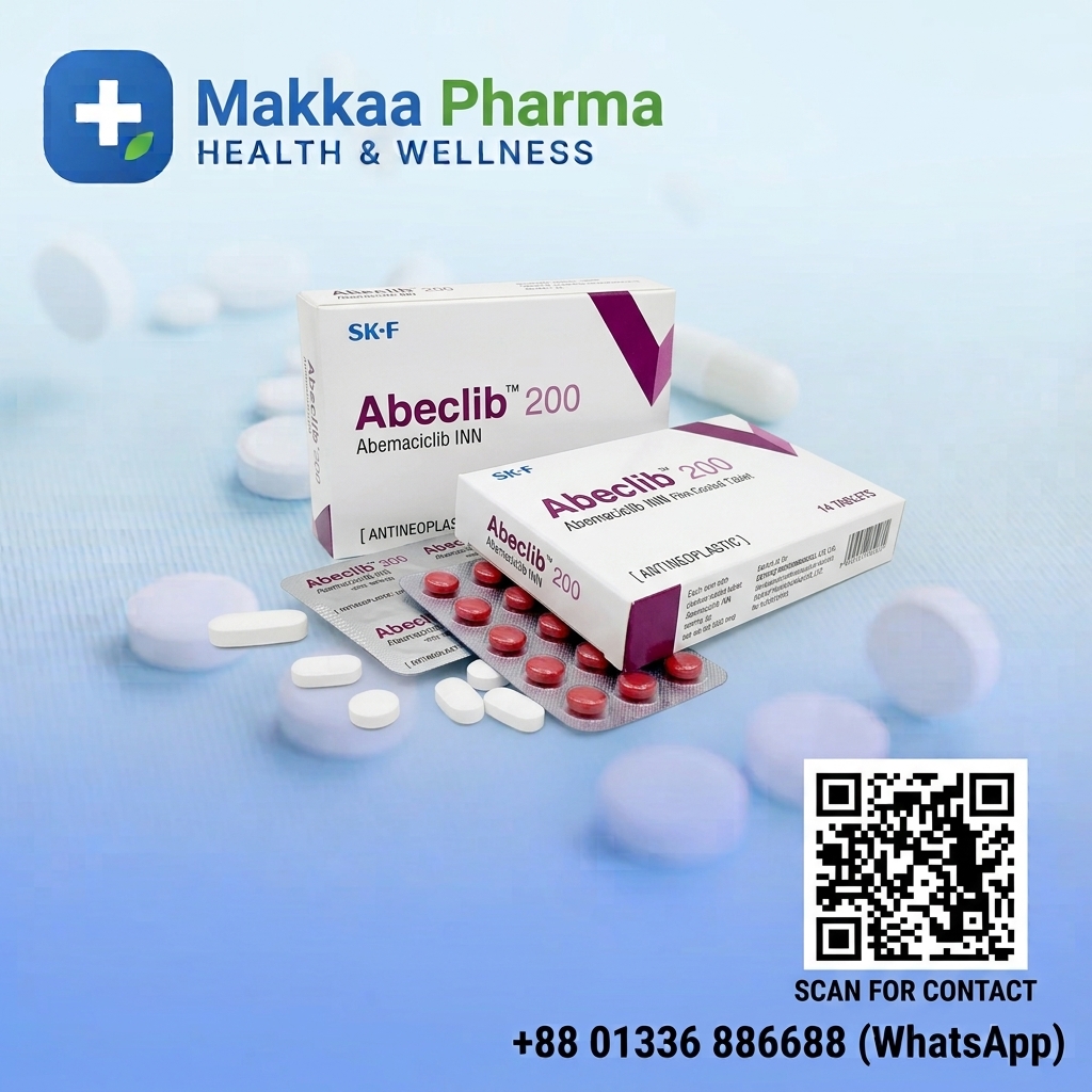 Abeclib 200 mg (Abemaciclib) Tablets from Makkaa Pharma